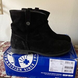 Birkenstock Sarnia suede leather boots